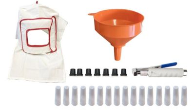 Sableuse aérogommeuse Portable - C2M DECAP Play - Cuve 30 litres ...