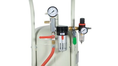 Sableuse aérogommeuse Portable - C2M DECAP Play - Cuve 30 litres ...