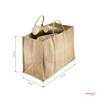 Sac a buches en toile de jute 100 naturelle interieur impermeabilise — free download