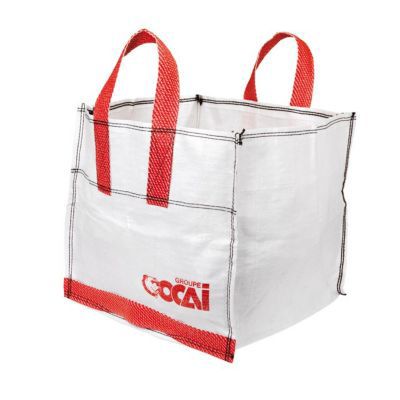 Sac à gravats Ocai blanc et rouge 150L