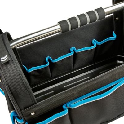 Sacoche à outils avec porte-scie Mac Allister 46cm, Rangement des outils