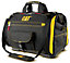 Sac à outils Caterpillar 18" 100% textile coloris noir et jaune L.34 x l.46 x H.37 cm