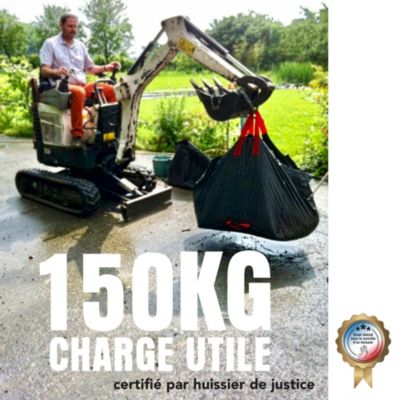 Sac à végétaux PRO 125L double fond