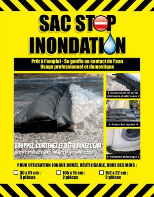 Sac anti inondation auto gonflant : Devis sur Techni-Contact - Sac contre  les inondations