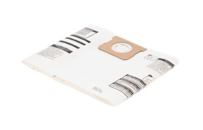 10 Sacs Aspirateur Compatibles MacAllister, Einhell, Parkside, Etc. - Dimensions 640x450 Mm, Ouverture 63 Mm, 2 Couches Papier