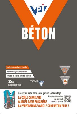 Sac de béton universel VPI 30MPa 35kg