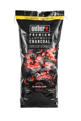 Sac de charbon de bois Weber 2 achetés + 1 offert