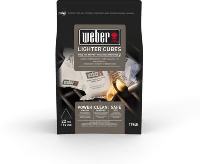 Sac de cubes allume-feu Weber 22 pièces