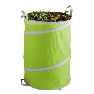 Relaxdays Sac de jardin Pop-Up, Sac de déchets, Lot de 2 feuilles mortes  jardin 120