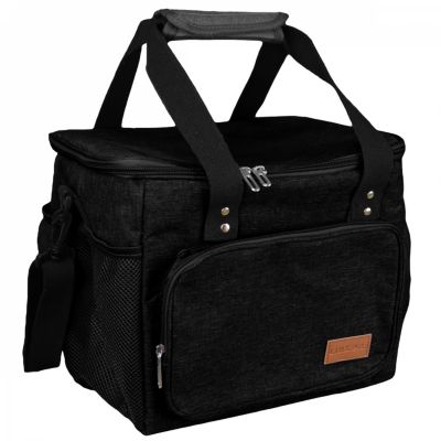 Sac de pique-nique, glacière isotherme - 16 L - Noir - Linxor