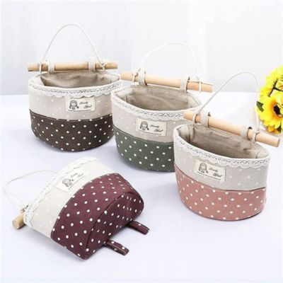 Sac De Rangement En Maille - Lot De 2, Gris Et Noir, Pour Salle De Bain Et Maison