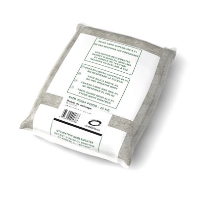 Sac de sable sec décapage façade 25kg