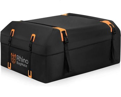 Sac de Toit pour Voiture Coffre de Transport XL 540 L Sac de Toit Matière Souple Résistante 100% Imperméable