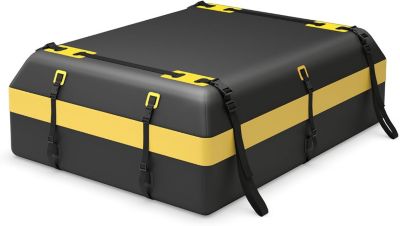 Sac de Toit pour Voiture Imperméable, Bagage de Toit de 595 l avec Tapis Antidérapant & Serrure Chiffrée, Adapté à Tous Véhicules