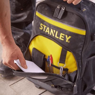 Sac à dos à outils avec roues - Stanley - STST83307-1 - Noir