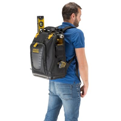 Sac à dos Stanley Fatmax Quick Access FMST1-80144 - sac outil 600 deniers, base étanche, compartiment ordinateur