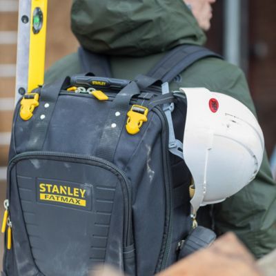 Sac à dos Stanley Fatmax Quick Access FMST1-80144 - sac outil 600 deniers, base étanche, compartiment ordinateur