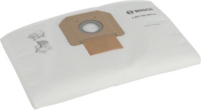 Sac-filtre en non-tissé GAS 35 paquet de 5 - BOSCH - 2607432037