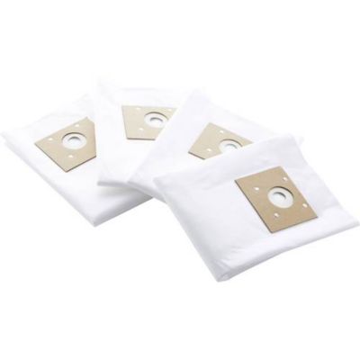 Sac filtre Nilfisk 107417196, lot de 4 sacs non-tissés pour Multi II 50 L