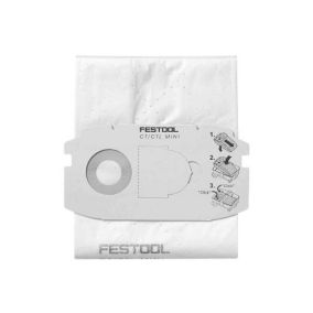 Sac filtre SELFCLEAN SC FIS-CT MINI-5 pour aspirateur de 5 pièces - FESTOOL - 498410