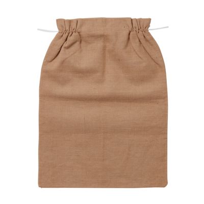 Sac hotte Noël jute naturel l.60 x H.80 cm