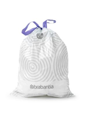 Sacchetti Brabantia Perfectfit Taglia Y, 20 Litri, Rotolo Da 20 Pezzi, Neri