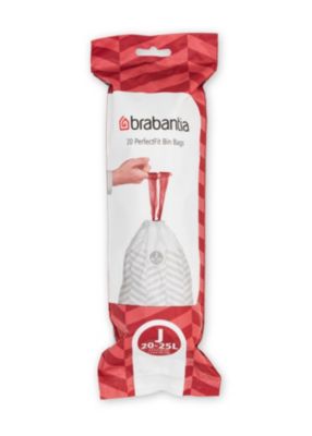 Sac-poubelle Brabantia PerfectFit blanc 25 L