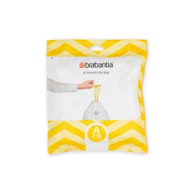 Sac poubelle perfectfit brabantia 3L - 40 pièces