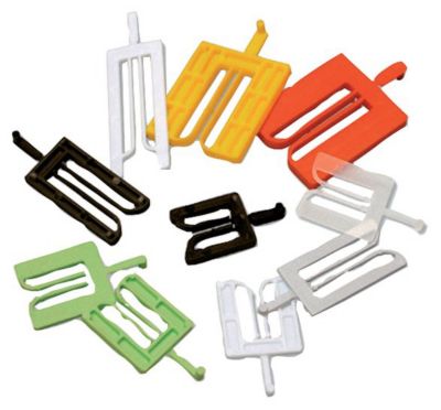 Sachet de 1 000 cales de pose pour vitrage, fourchette 36 mm, longueur 40 mm, épaisseur 1 mm, transparentes - GOETTGENS - D36401B