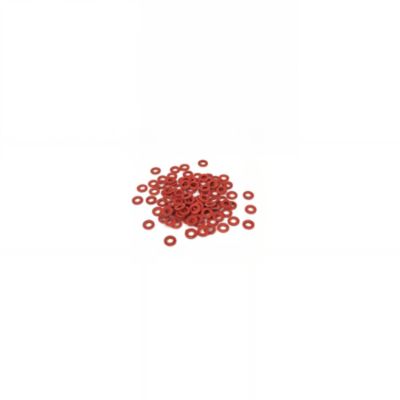 Sachet de 10 joints fibre rouge pour installation de plomberie ou chauffage de 2"