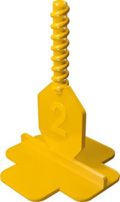 Sachet de 100 croisillons autonivelants 2 mm en I Pavilift®
