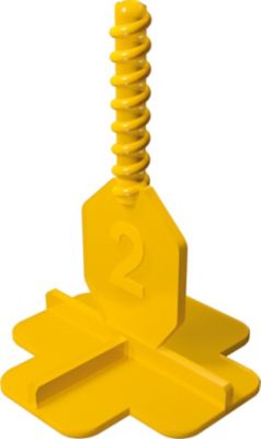 Sachet de 100 croisillons autonivelants 2 mm en T Pavilift®