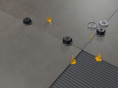 Sachet de 100 croisillons autonivelants 2 mm en T Pavilift®