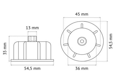 Sachet de 15 cadrans de serrage Pavilift® 3 à 12 mm