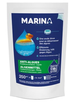 Sachet unidose anti-algues pour 10 à 15 m³ - Marina
