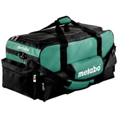 Sacoche à outils Metabo 657007000 grande taille 670 x 290 x 325 mm, 5 compartiments, poches extérieures zippées