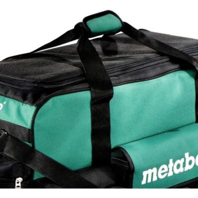 Sacoche à outils Metabo 657007000 grande taille 670 x 290 x 325 mm, 5 compartiments, poches extérieures zippées