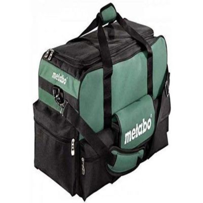 Sacoche à outils Metabo 657007000 grande taille 670 x 290 x 325 mm, 5 compartiments, poches extérieures zippées