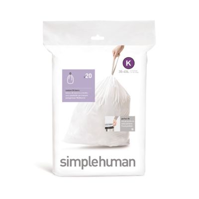 Sacs poubelle 40L Simplehuman