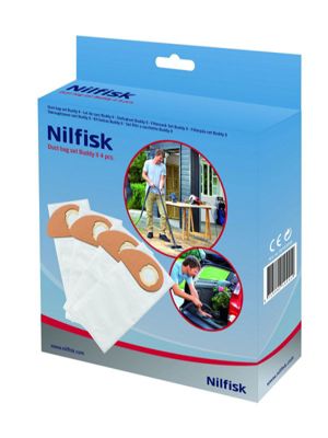 SACS SYNTHETIQUE ASPIRATEUR BUDDY II NILFISK (x4)