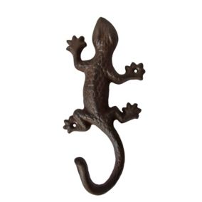 Salamandre déco fonte 18x9x4cm