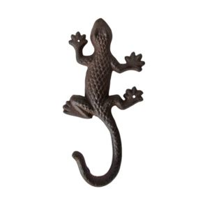 Salamandre Fonte marron 6x13x23cm