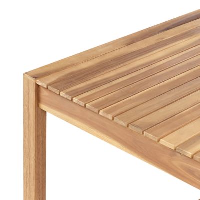 Salle à manger de jardin 8 places SASSARI II avec coussins Bois d'acacia certifié Gris