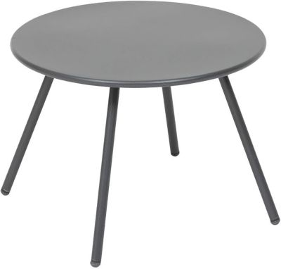 Salon bas de jardin 2 personnes Paopao coloris graphite Hesperide