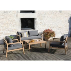 Salon bas de jardin Cubic - 4 personnes