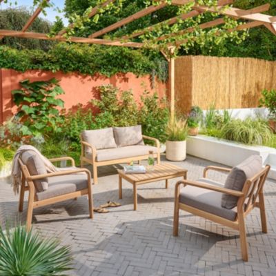 Salon bas de jardin Riveo 4 personnes GoodHome