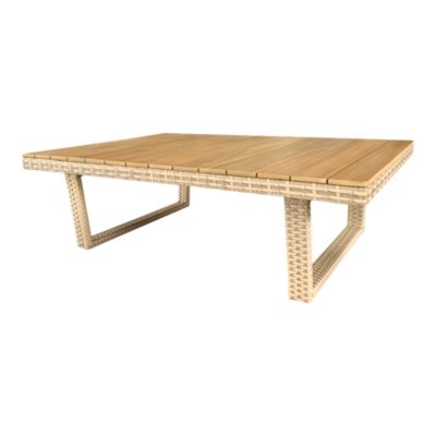 Salon de jardin 6 places beige GoodHome Elos