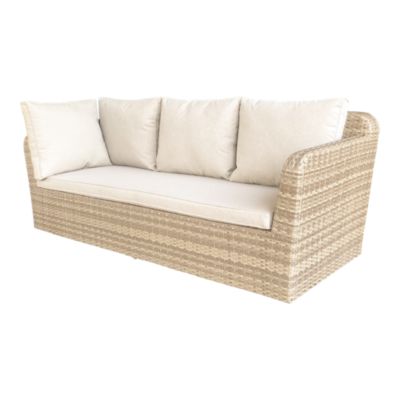 Salon de jardin 6 places beige GoodHome Elos