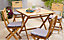 Salon de jardin Denia - Table + 4 chaises