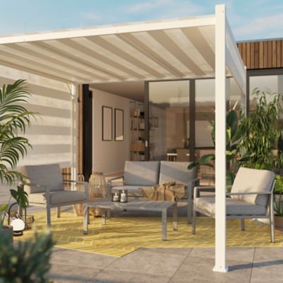 Salon de jardin GoodHome Moorea 4 personnes